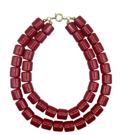 Bonnie Studios Ketting 'Double Phil' - Red - Bonnie Studios