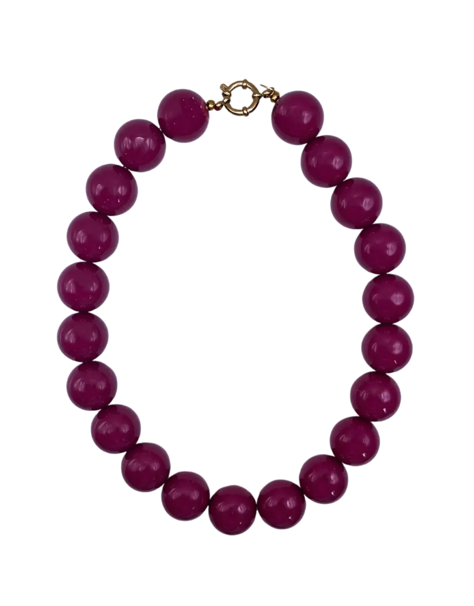 Bonnie Studios Ketting 'Wilma' - Aubergine - Bonnie Studios