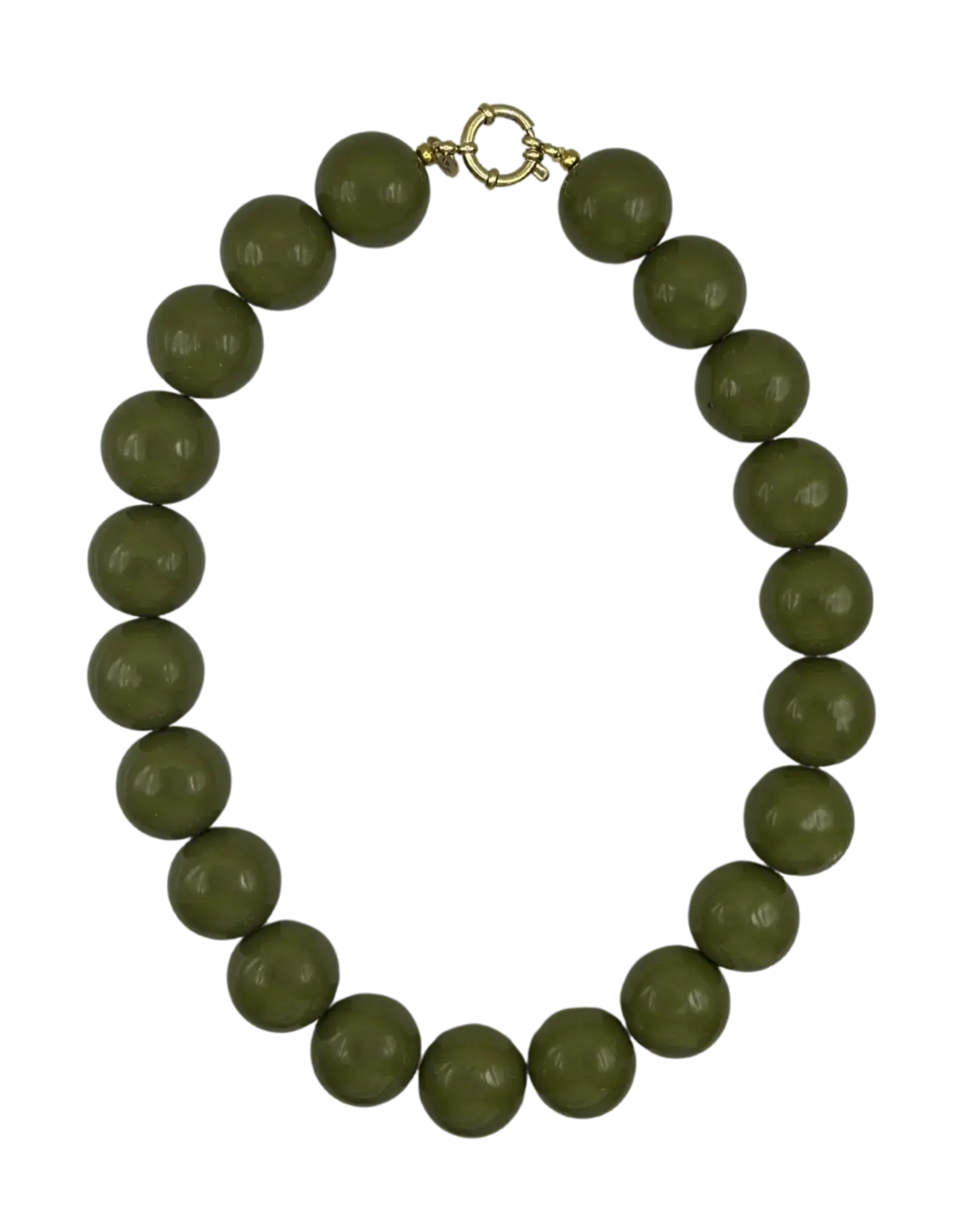 Bonnie Studios Ketting 'Wilma' - Army Green - Bonnie Studios