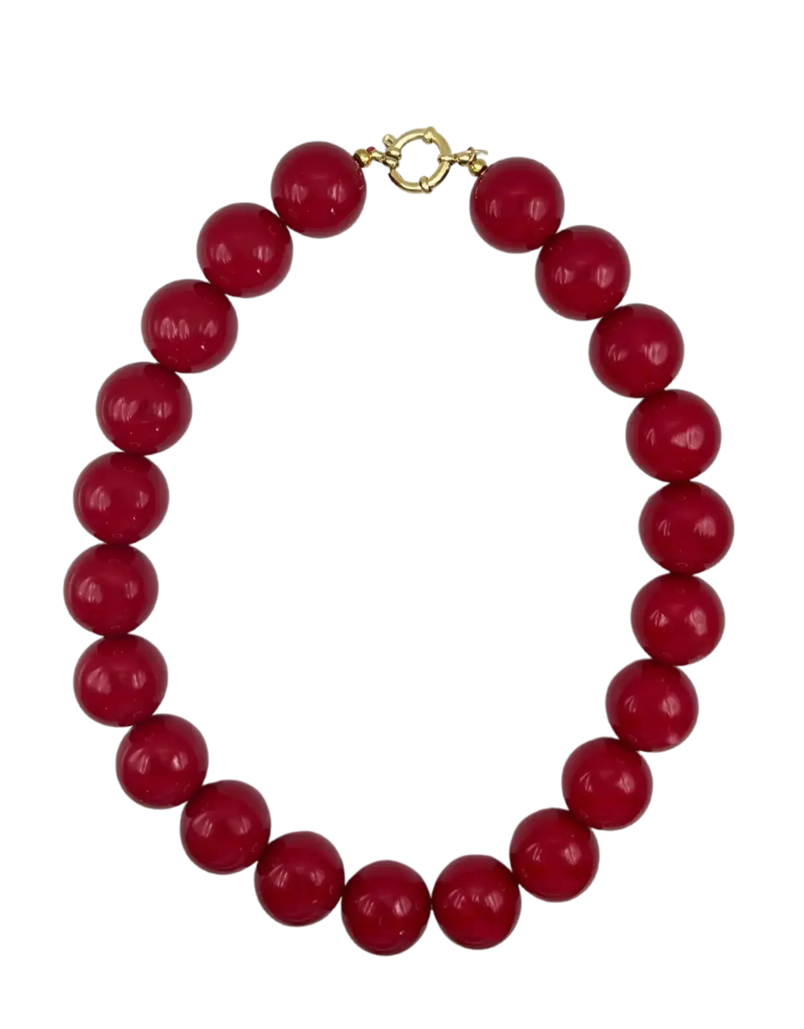 Bonnie Studios Ketting 'Wilma' - Burgundy - Bonnie Studios