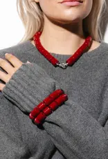 Bonnie Studios Ketting 'Cherry Kiss' - Red - Bonnie Studios