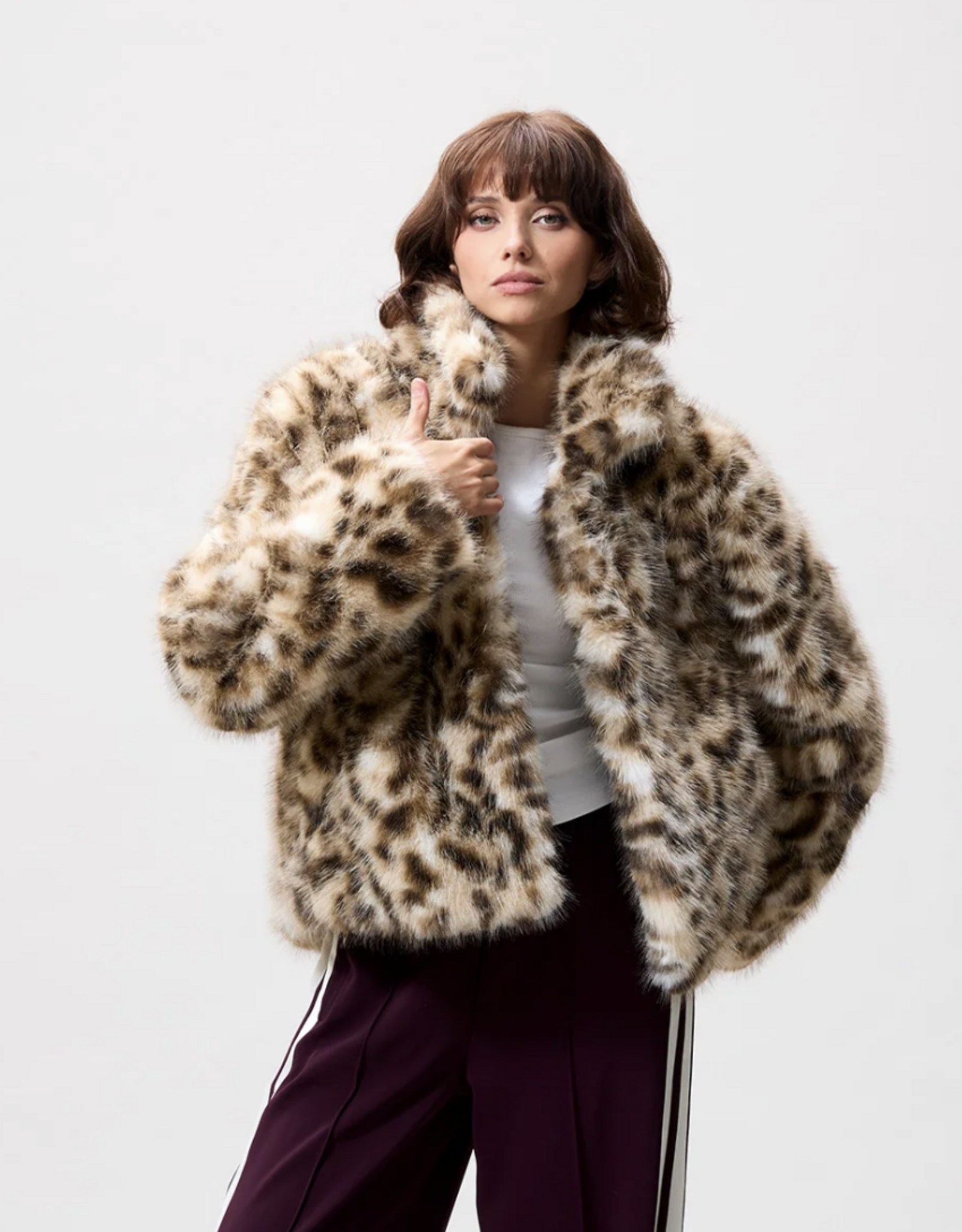 Catwalk Junkie Jacket Fur 'Leopard' - Fake Fur - Catwalk Junkie