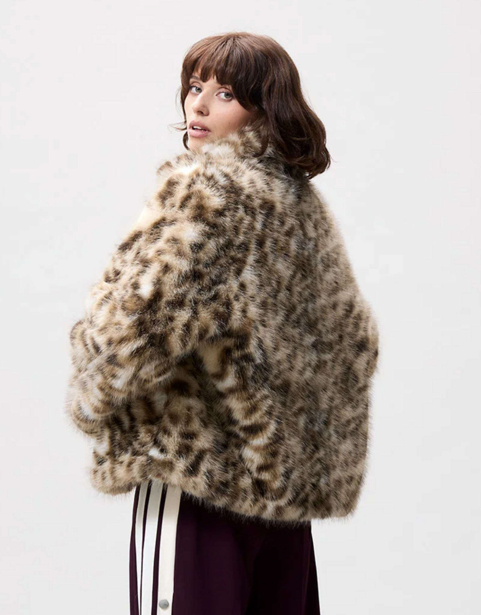 Catwalk Junkie Jacket Fur 'Leopard' - Fake Fur - Catwalk Junkie