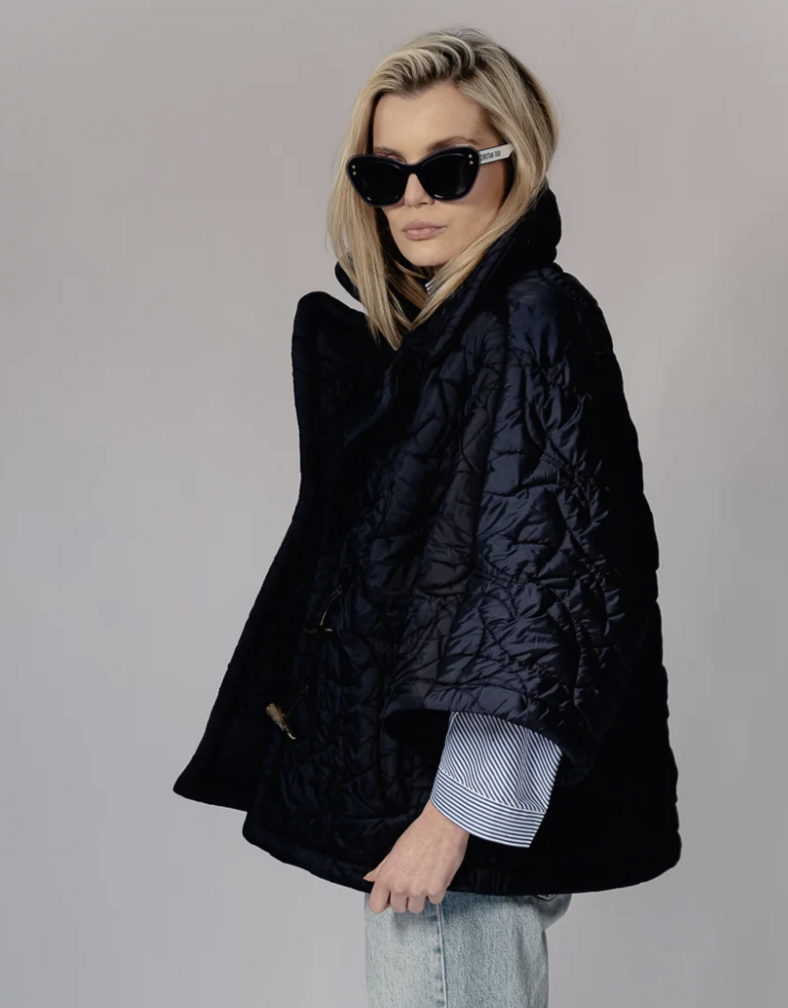 Bô-Dôme Jacket 'Monroe' - Navy - Bô-Dôme -
