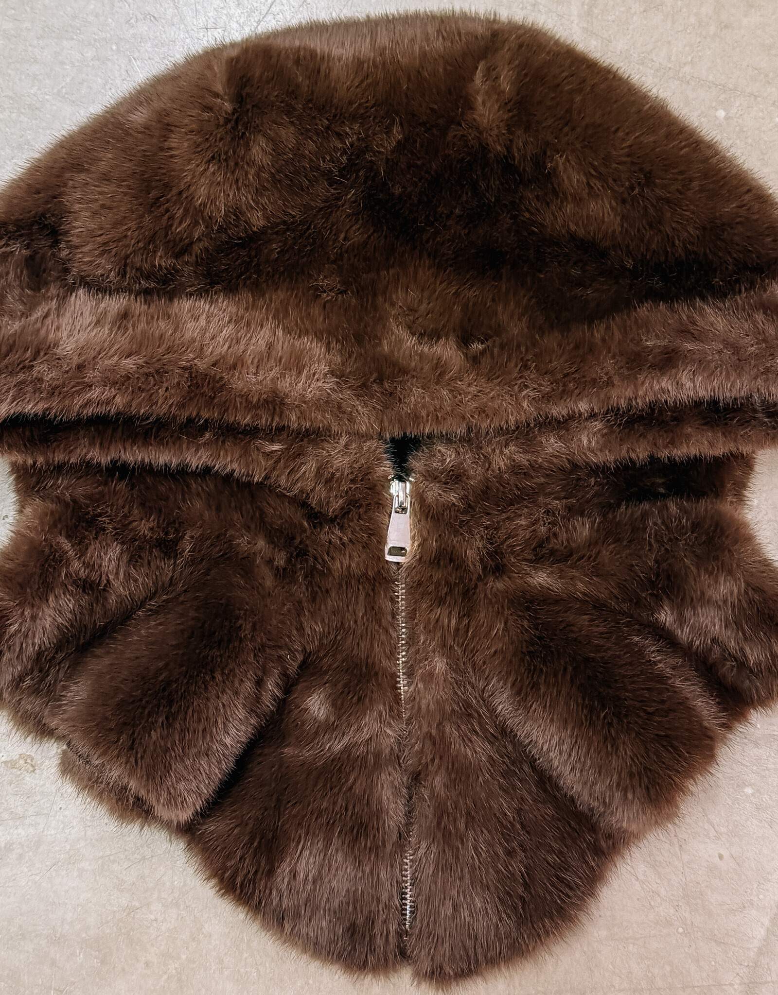 Cagoule 'Aimee' - Chocolat - Adoré