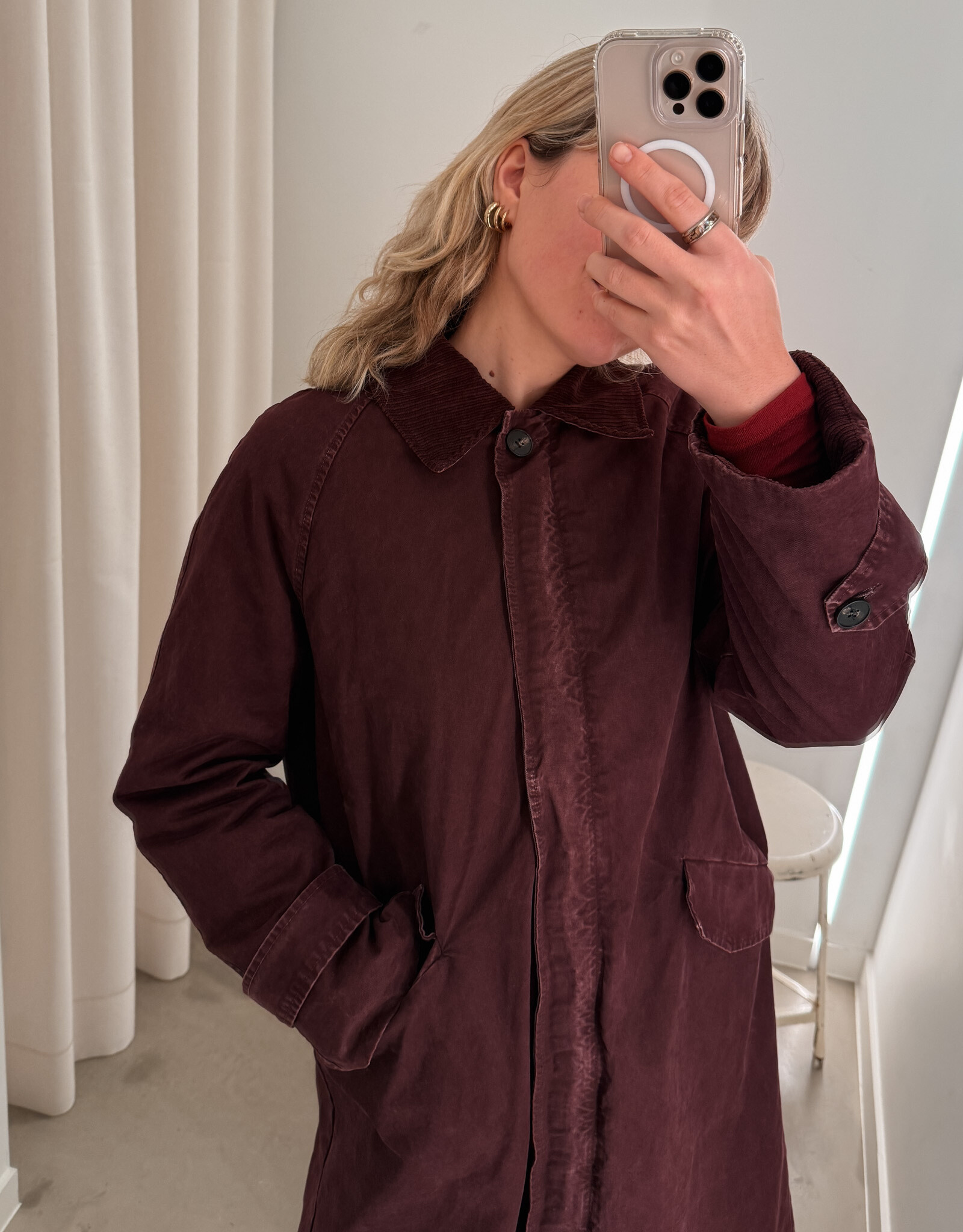 Johanna Paris Jas 'Lia' - Borgognia - TU