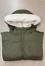 The Golden House Sas Capuche 'Tube' - Kaki/Sherpa TU