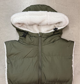 The Golden House Sas Capuche 'Tube' - Kaki/Sherpa TU