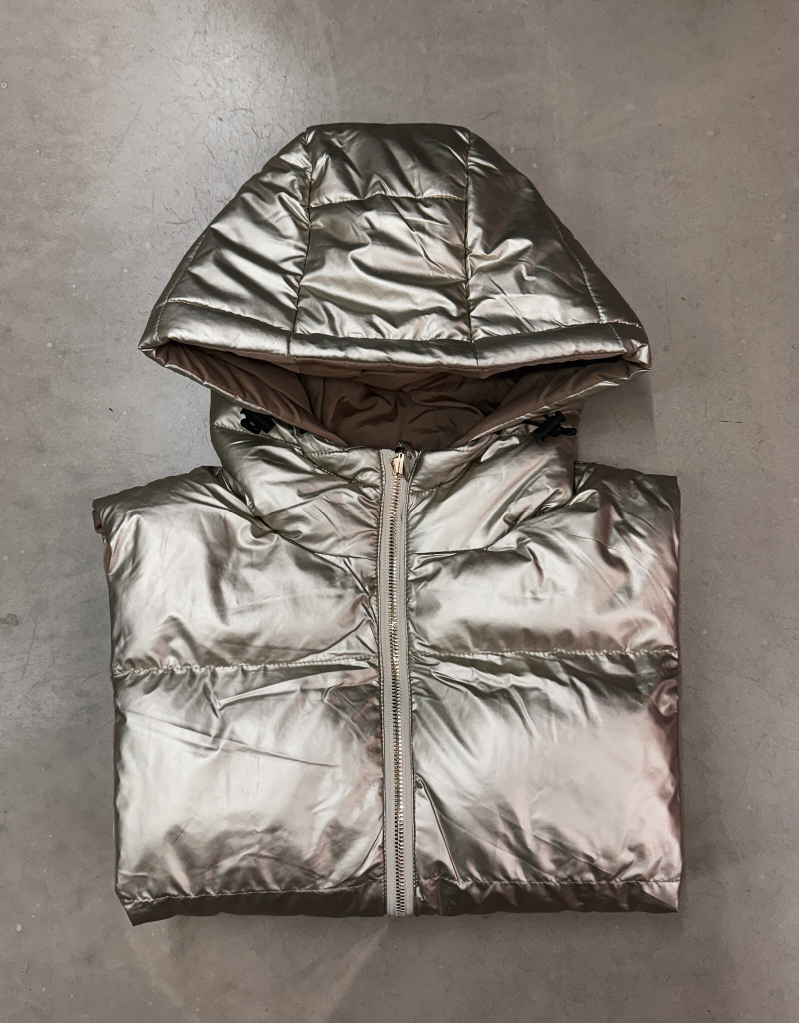 The Golden House Sas Capuche 'Tube' - Gold/Taupe TU