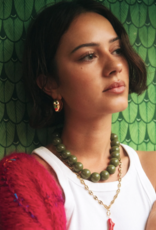 Bonnie Studios Ketting 'Wilma' - Army Green - Bonnie Studios