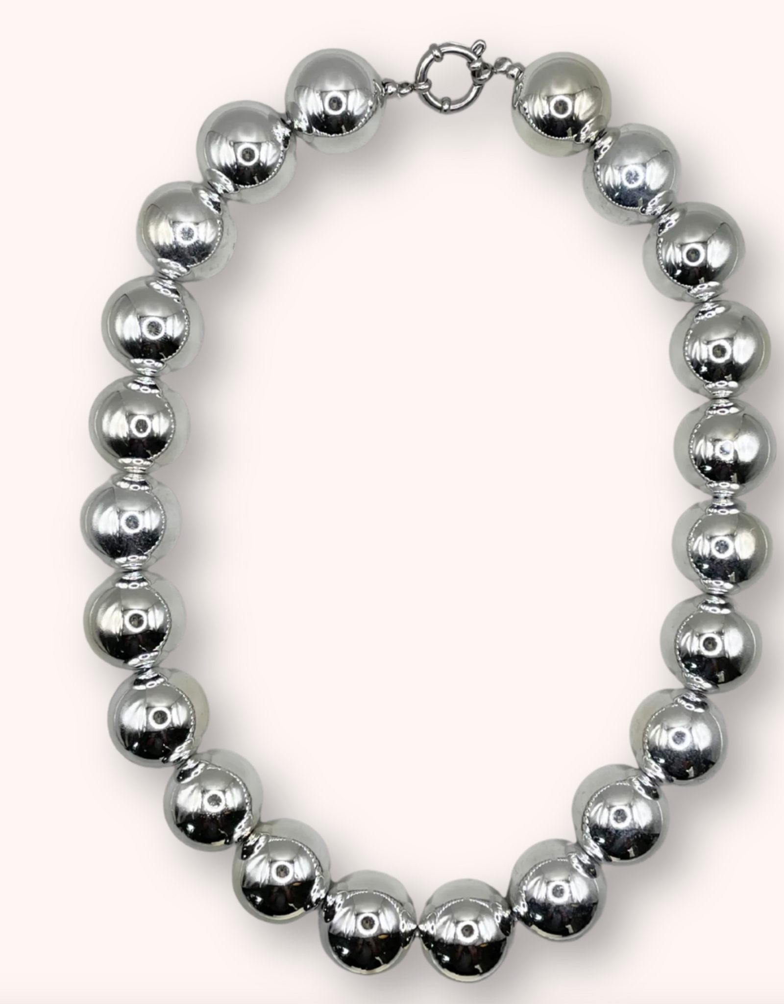 Bonnie Studios Ketting 'Midnight Silver' - Silver - Bonnie Studios