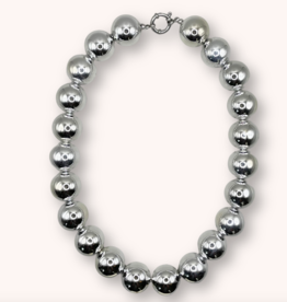 Bonnie Studios Ketting 'Midnight Silver' - Silver - Bonnie Studios