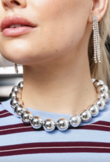 Bonnie Studios Ketting 'Midnight Silver' - Silver - Bonnie Studios