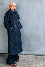 The Tiny Big Sister Long Coat - Navy - The Tiny Big Sister The Tiny Big Sister Long Coat - Navy - The Tiny Big Sister