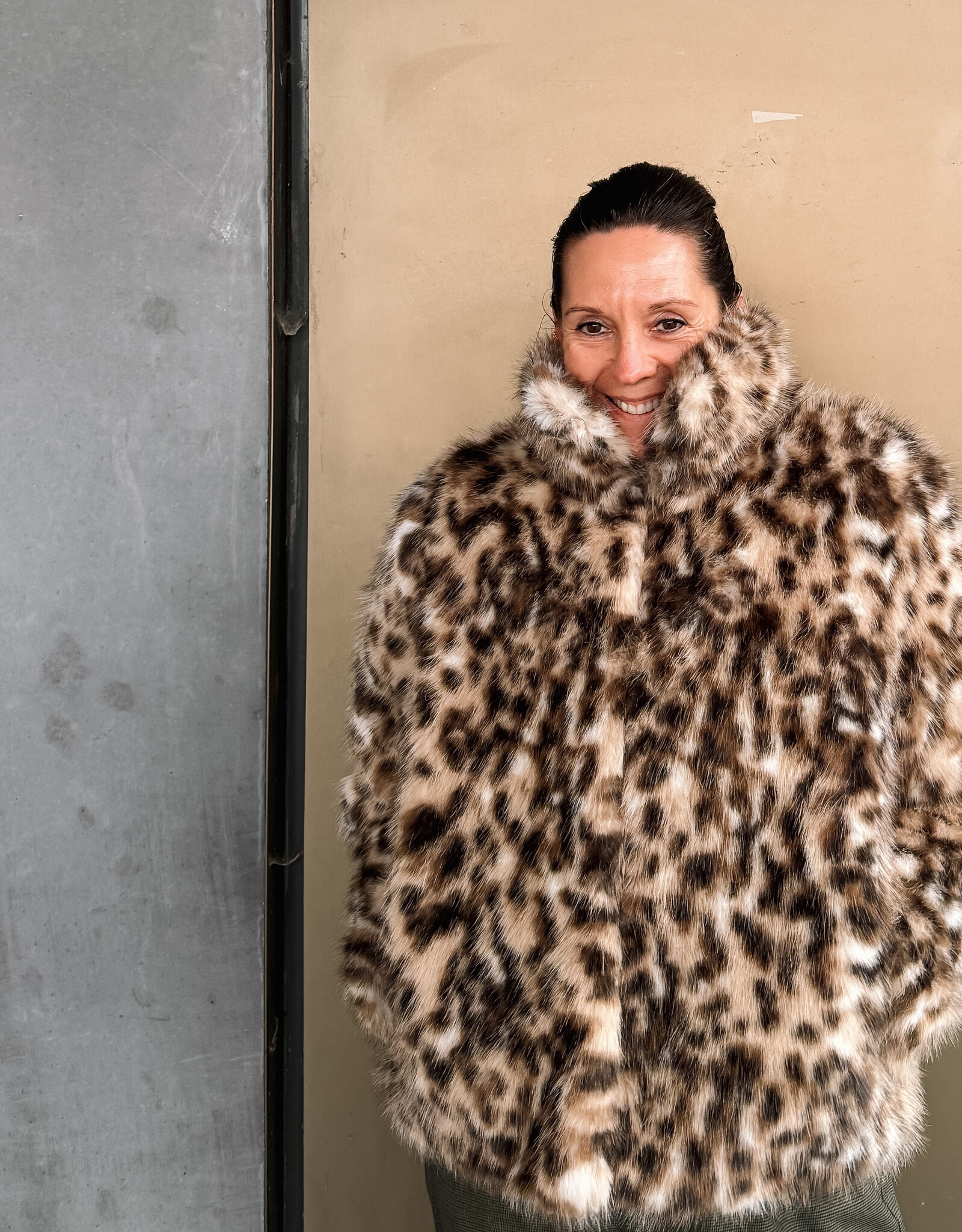 Catwalk Junkie Jacket Fur 'Leopard' - Fake Fur - Catwalk Junkie