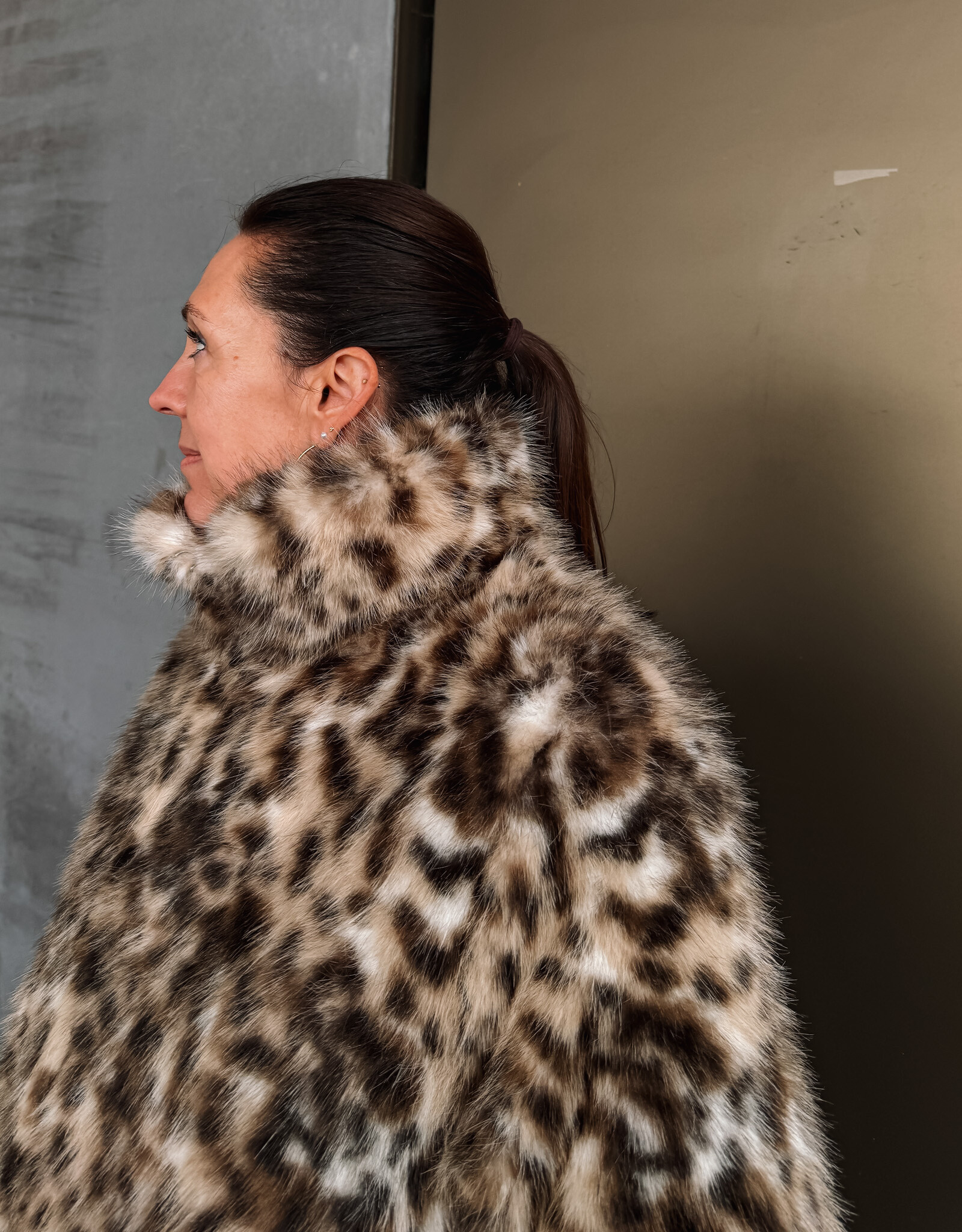 Catwalk Junkie Jacket Fur 'Leopard' - Fake Fur - Catwalk Junkie