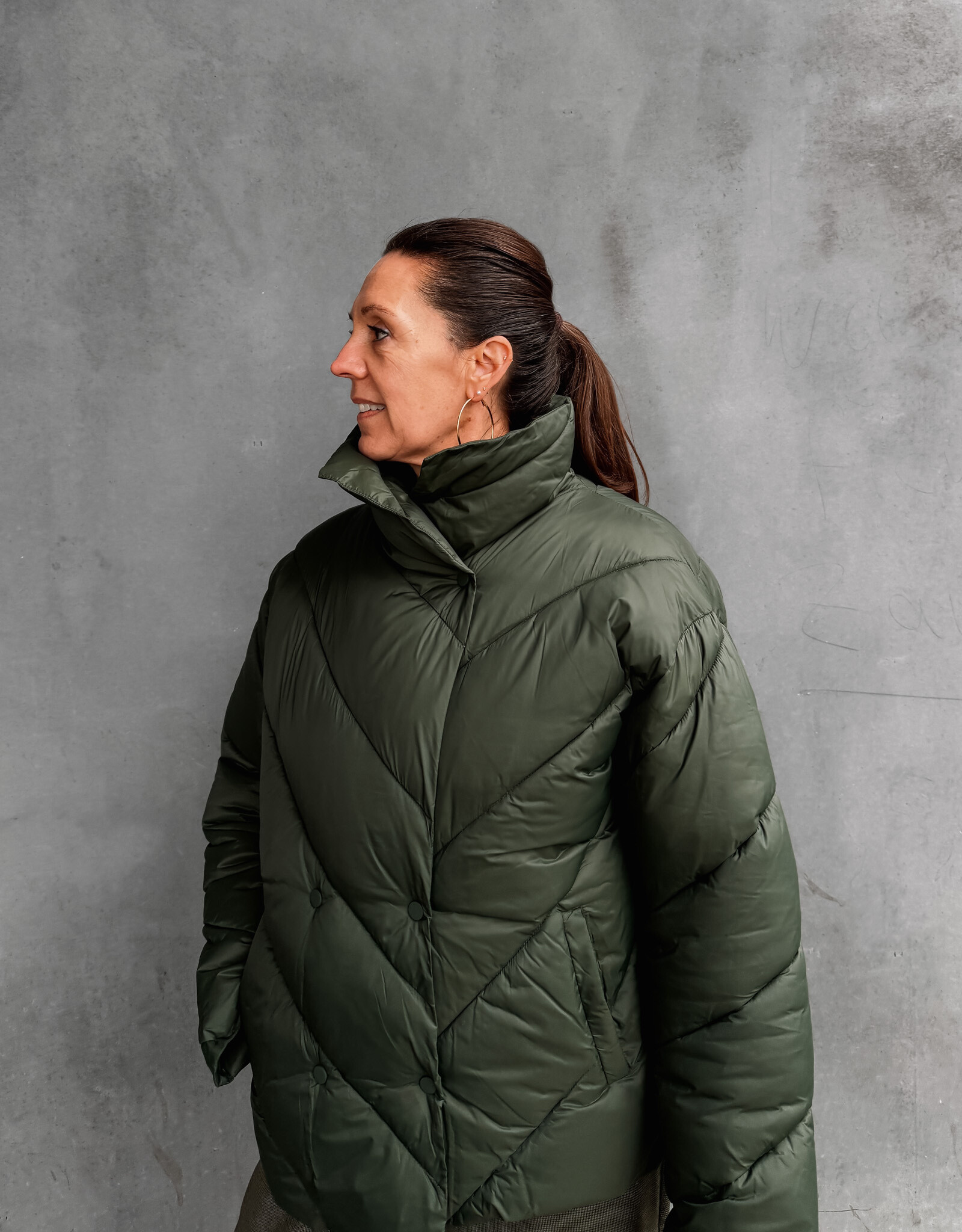 Another Label Jas 'Alannah' - Basil Green - Another-Label