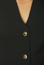 Waistcoat 'Sway' - Black - Neo Noir