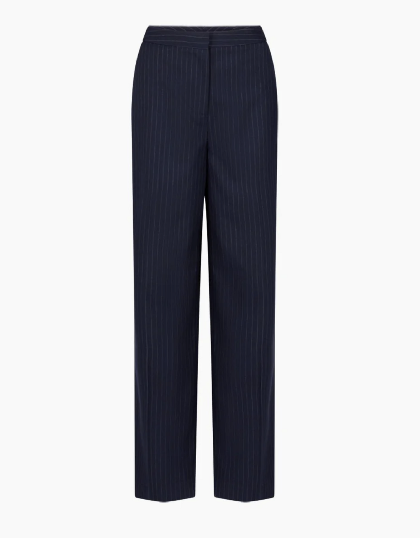 Another Label Broek Pinstripe 'Moore'' - White Night Sky Stripe  - Another Label