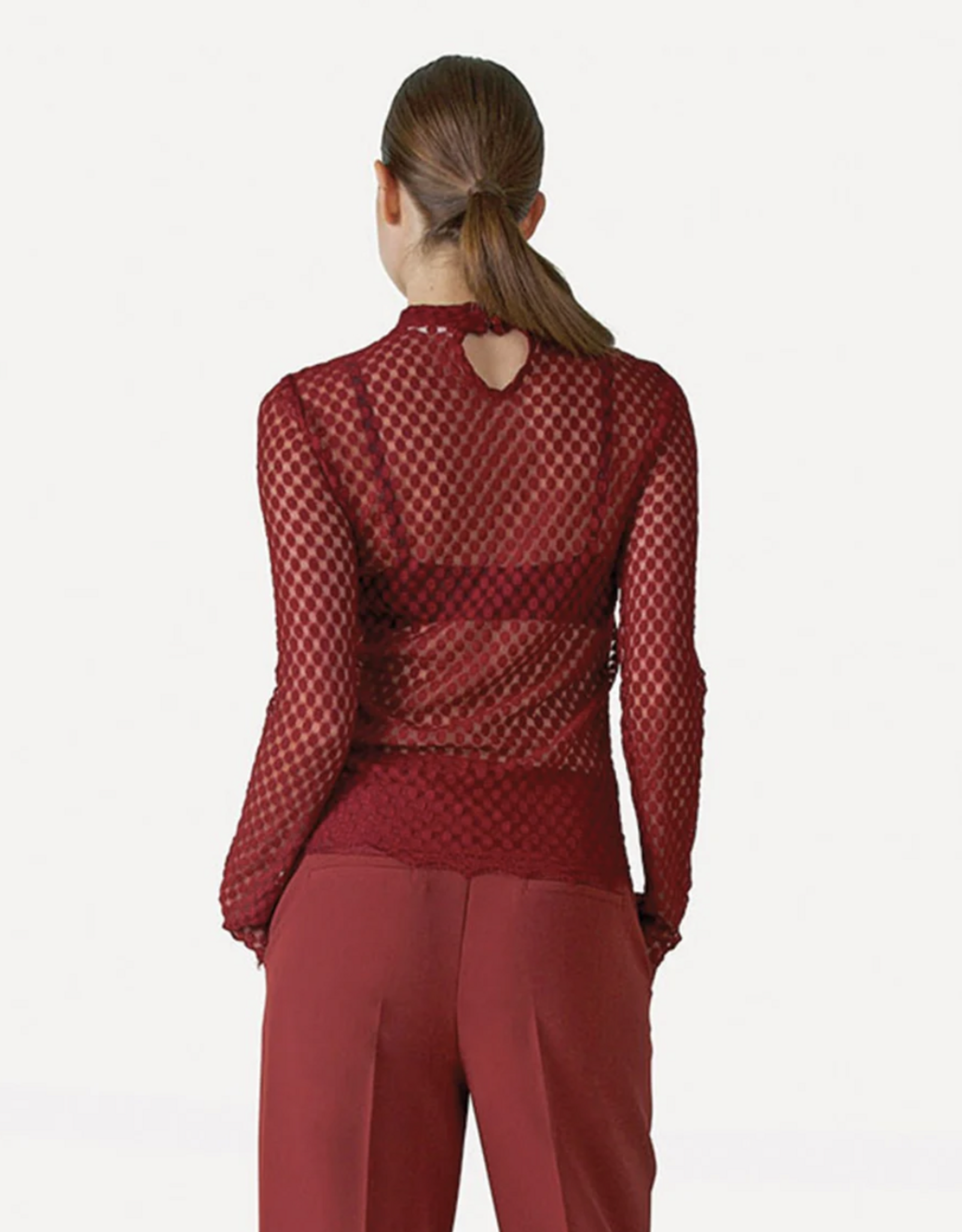 Another Label Top 'Depew' - Pomegranate - Another Label