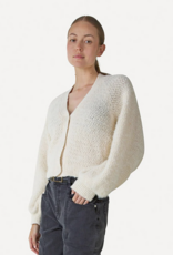 Another Label Cardigan 'Noy' - Egg White  - Another Label Another Label Cardigan 'Noy' - Egg White  - Another Label