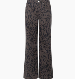 Another Label Broek Wide 'Moore Denim Anim' - Animal Gradient  - Another Label Another Label Broek Wide 'Moore Denim Anim' - Animal Gradient  - Another Label