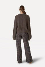 Another Label Broek Wide 'Moore Denim Anim' - Animal Gradient  - Another Label Another Label Broek Wide 'Moore Denim Anim' - Animal Gradient  - Another Label