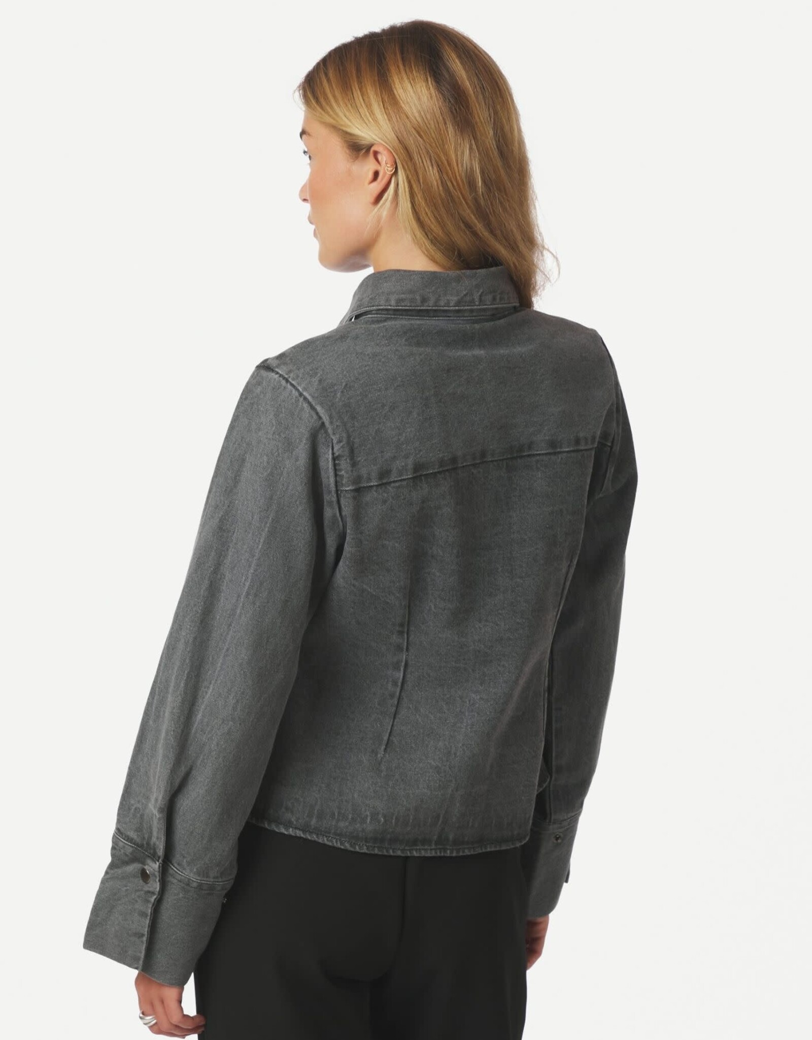 Blouse 'Rosa'  - Grey -  Neo Noir