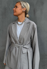 Another Label Blazer 'Nani' - Grey Melee - Another-Label
