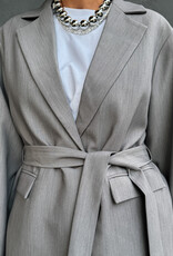 Another Label Blazer 'Nani' - Grey Melee - Another-Label