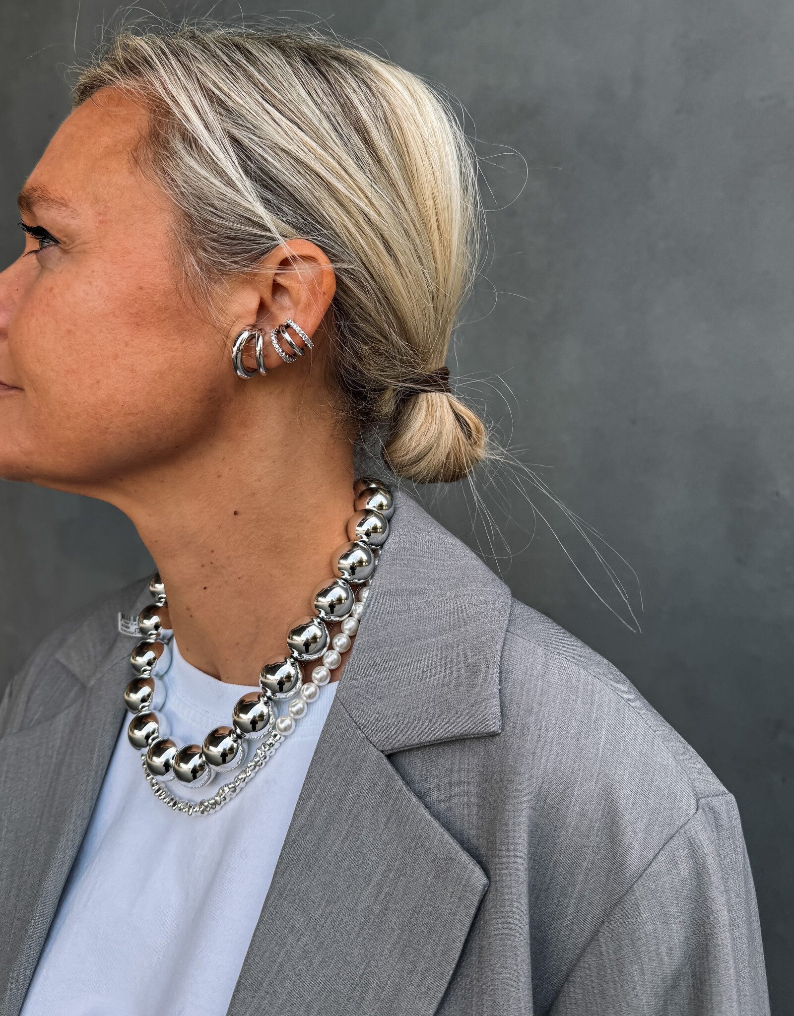 Billion Avenue Mary Earcuff - Silver - Billion Avenue