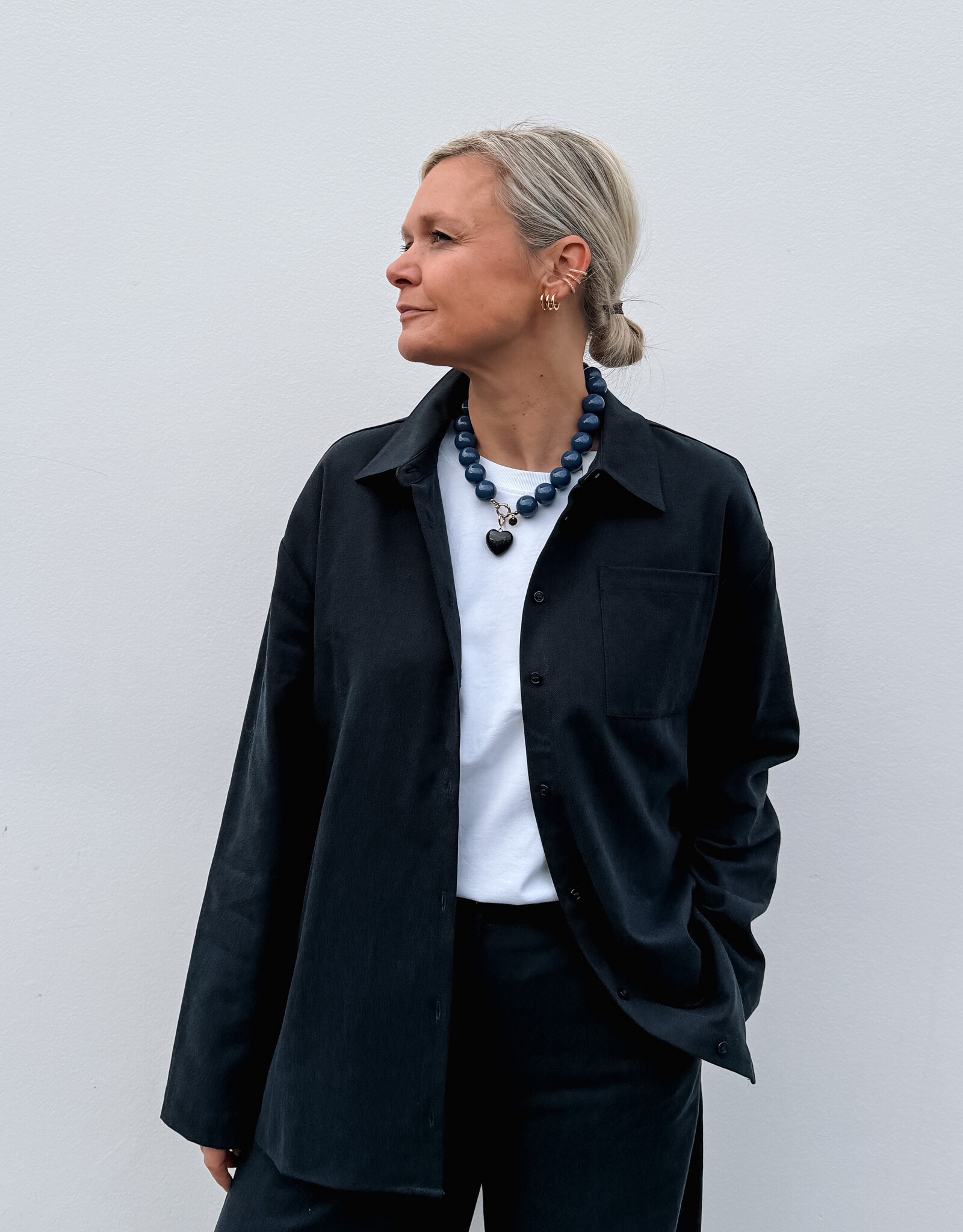 Another Label Blouse 'Liliam' - Night Sky - Another-Label