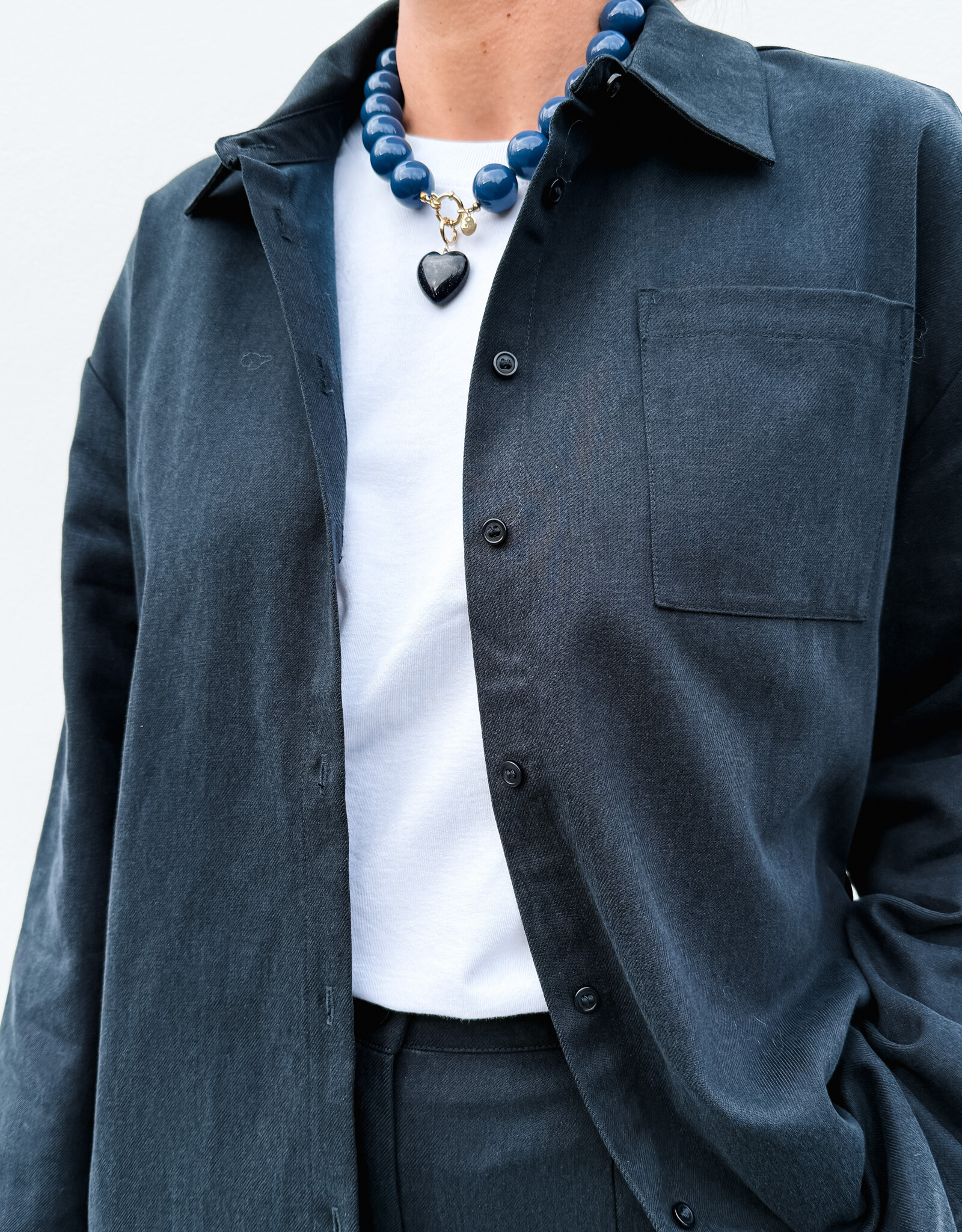 Another Label Blouse 'Liliam' - Night Sky - Another-Label