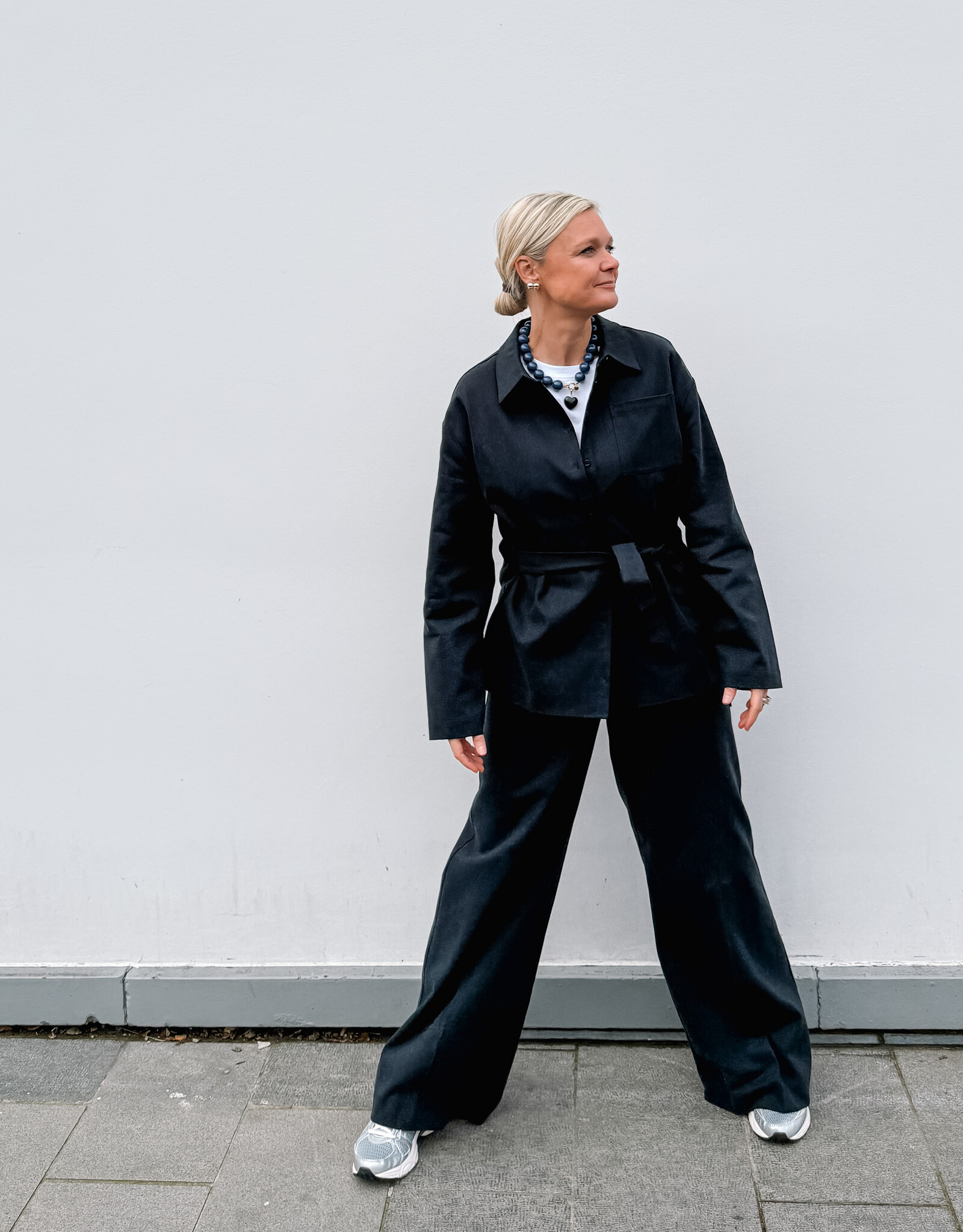 Another Label Blouse 'Liliam' - Night Sky - Another-Label