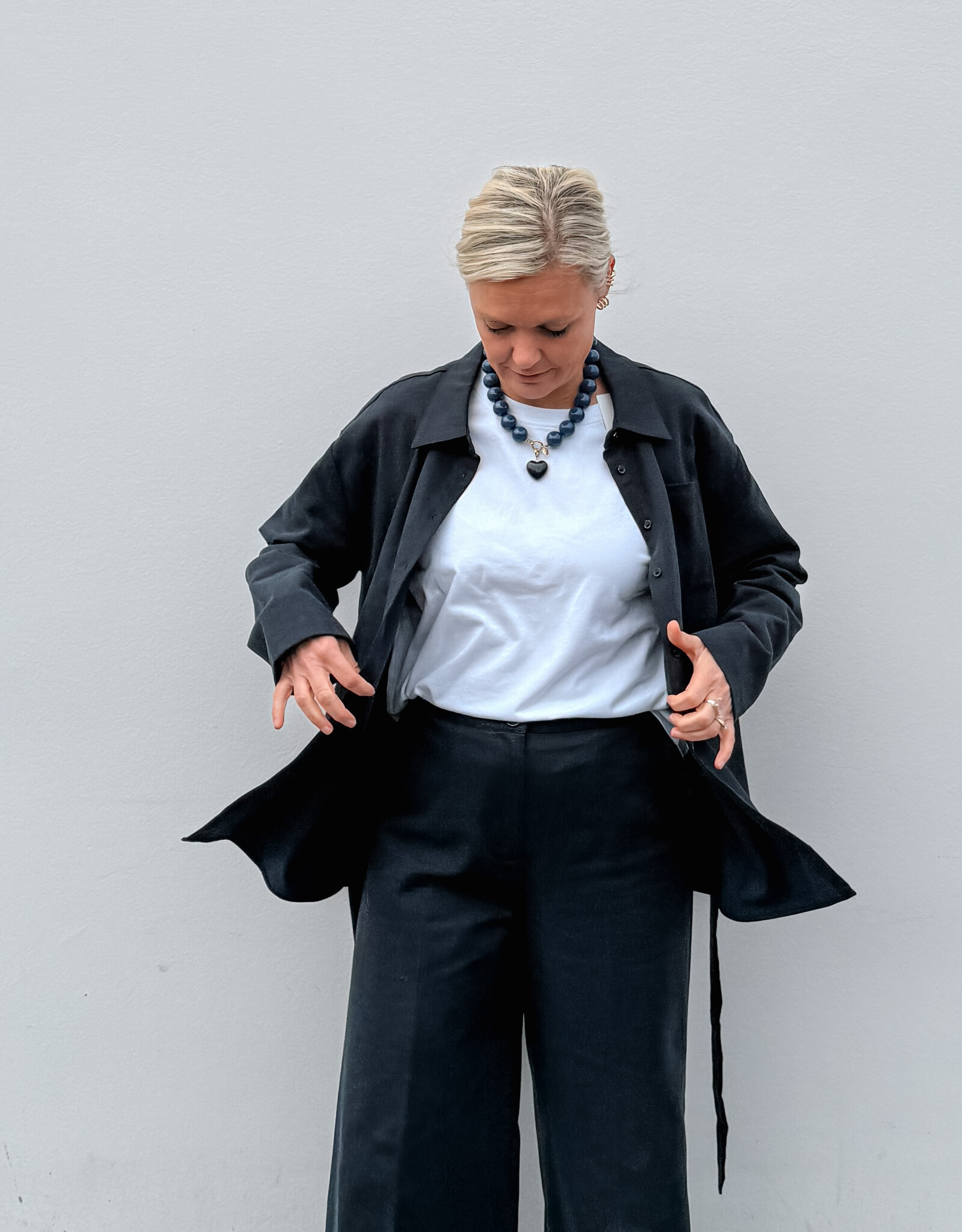 Another Label Blouse 'Liliam' - Night Sky - Another-Label