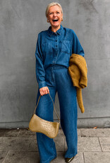 Another Label Broek Denim 'Doeha' - Ocean Blue - Another-Label