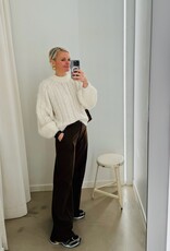 Another Label Broek Pleated 'Moore' - Slate Black - Another-Label