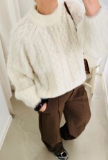 Another Label Broek Pleated 'Moore' - Slate Black - Another-Label