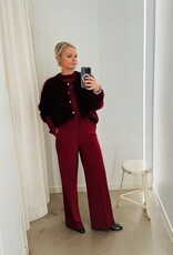 Another Label Broek 'Moore' -  Pomegranate  - Another Label