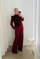 Another Label Broek 'Moore' -  Pomegranate  - Another Label