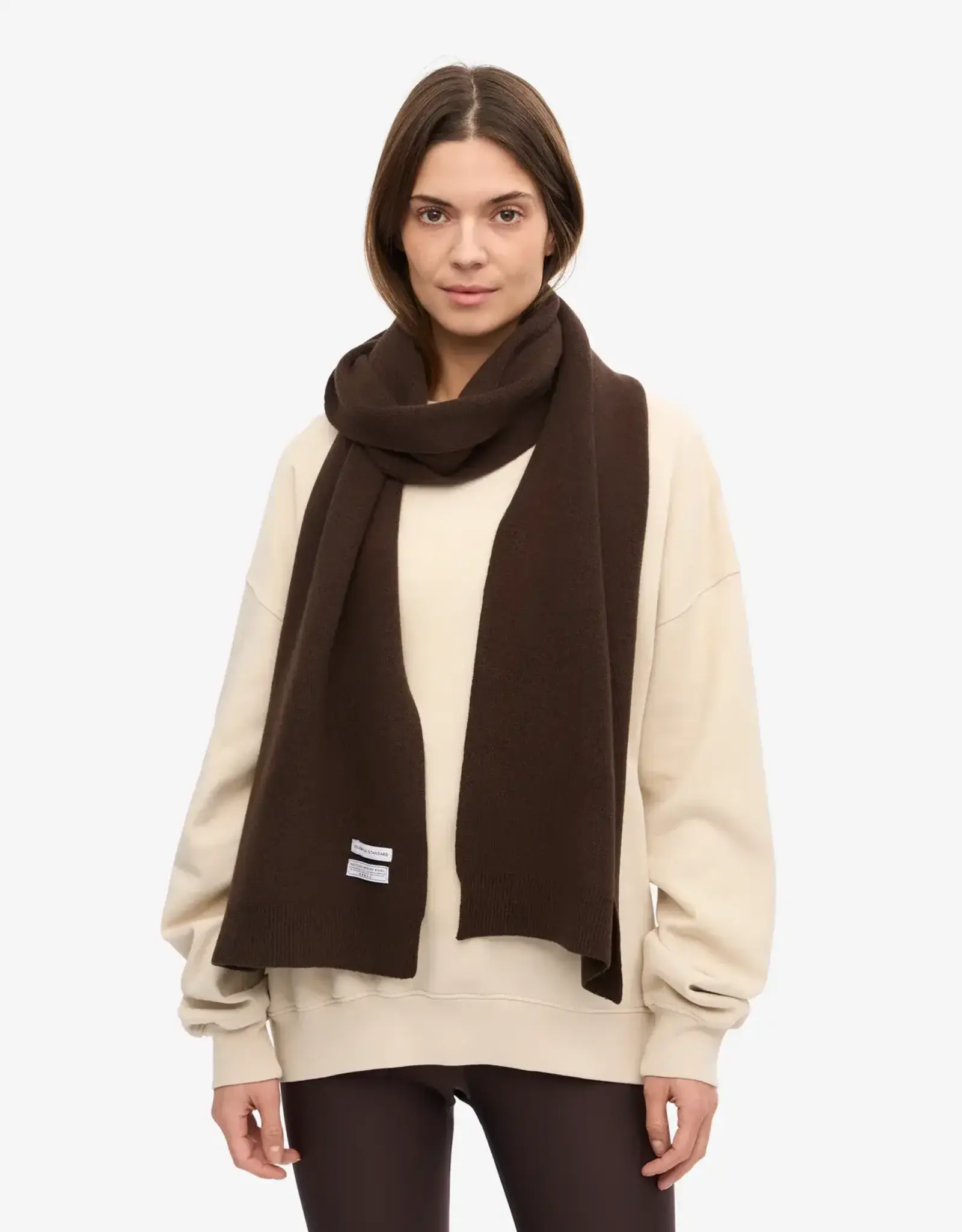 Colorful Standard Sjaal 'Merino Wool' - Coffee Brown - Colorful Standard