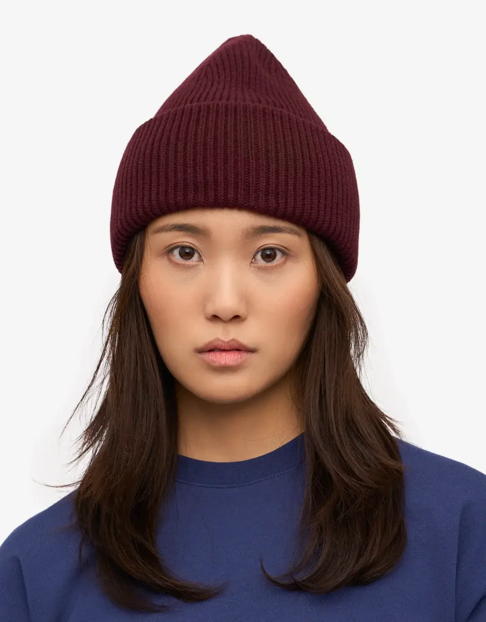 Colorful Standard Hat 'Merino Wool' - Oxblood Red - Colorful Standard