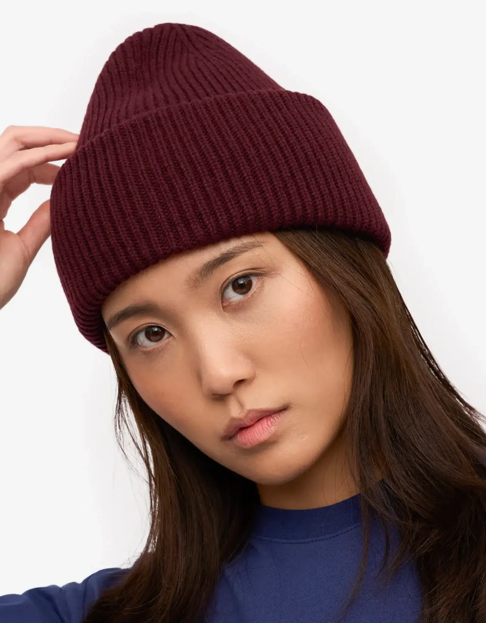Colorful Standard Hat 'Merino Wool' - Oxblood Red - Colorful Standard
