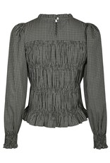 Blouse Check 'Marcia' - Antracit - Neo Noir