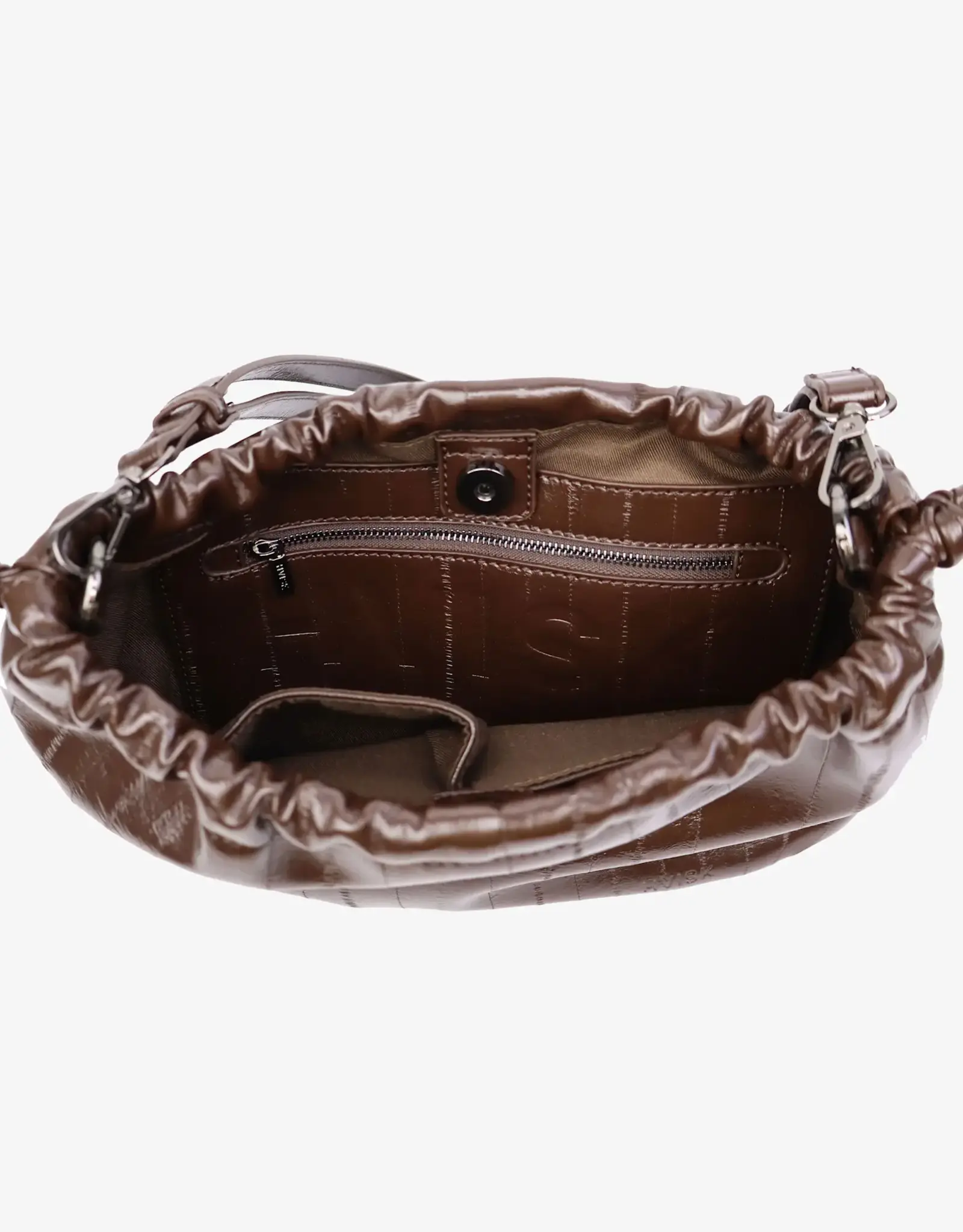 HVISK Handtas 'Arcane Stroke Structure' - Espresso - Hvisk