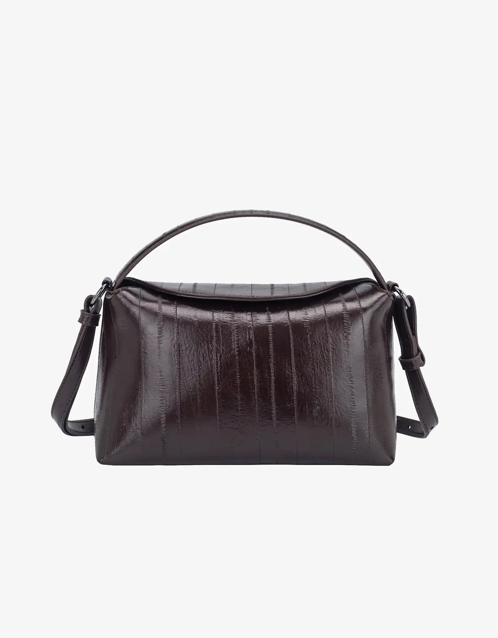 HVISK Handtas 'Note Stroke Structure' - Espresso - Hvisk