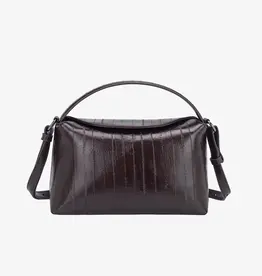 HVISK Handtas 'Note Stroke Structure' - Espresso - Hvisk