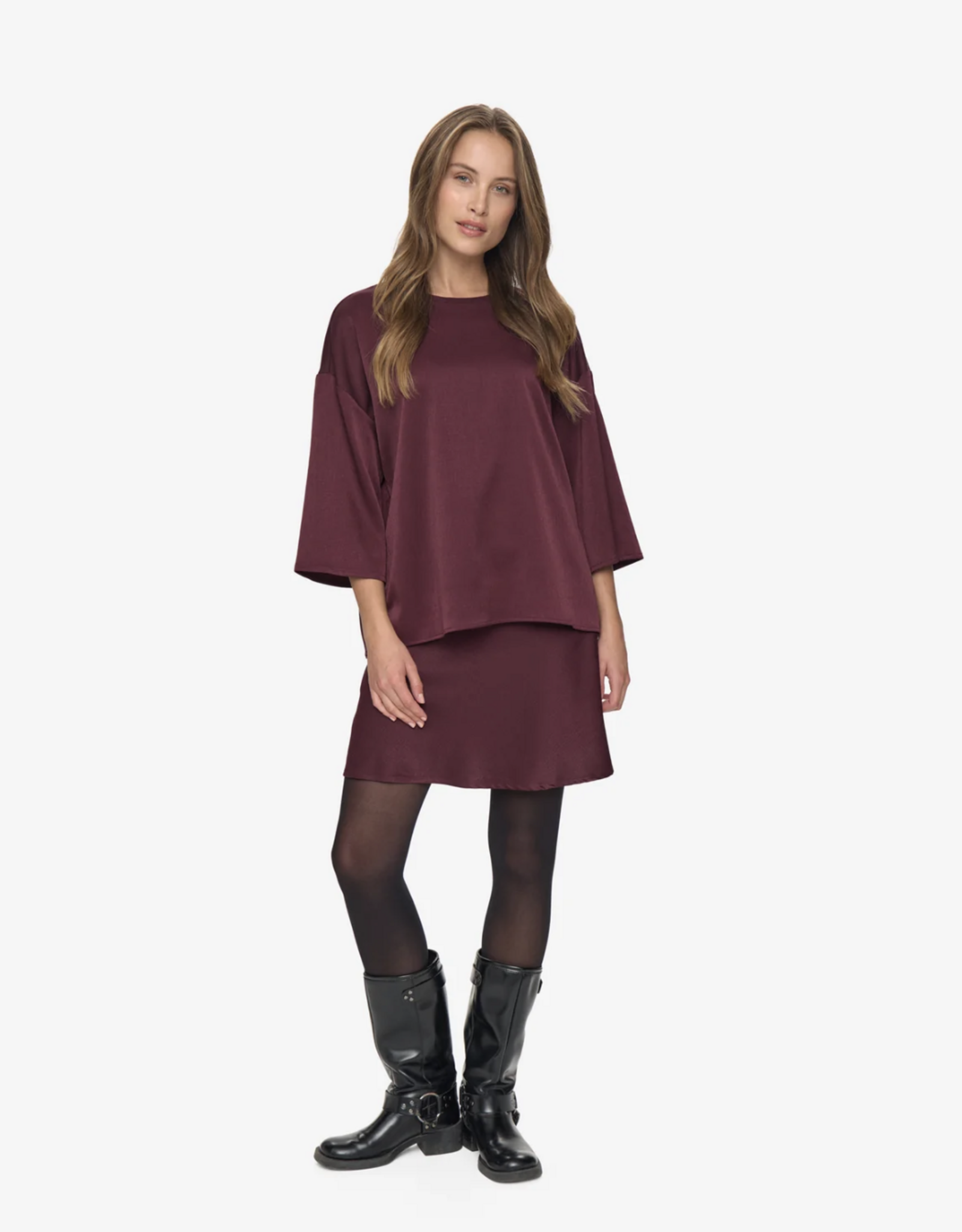 Moves Blouse 'Eyla' - Fig - Moves