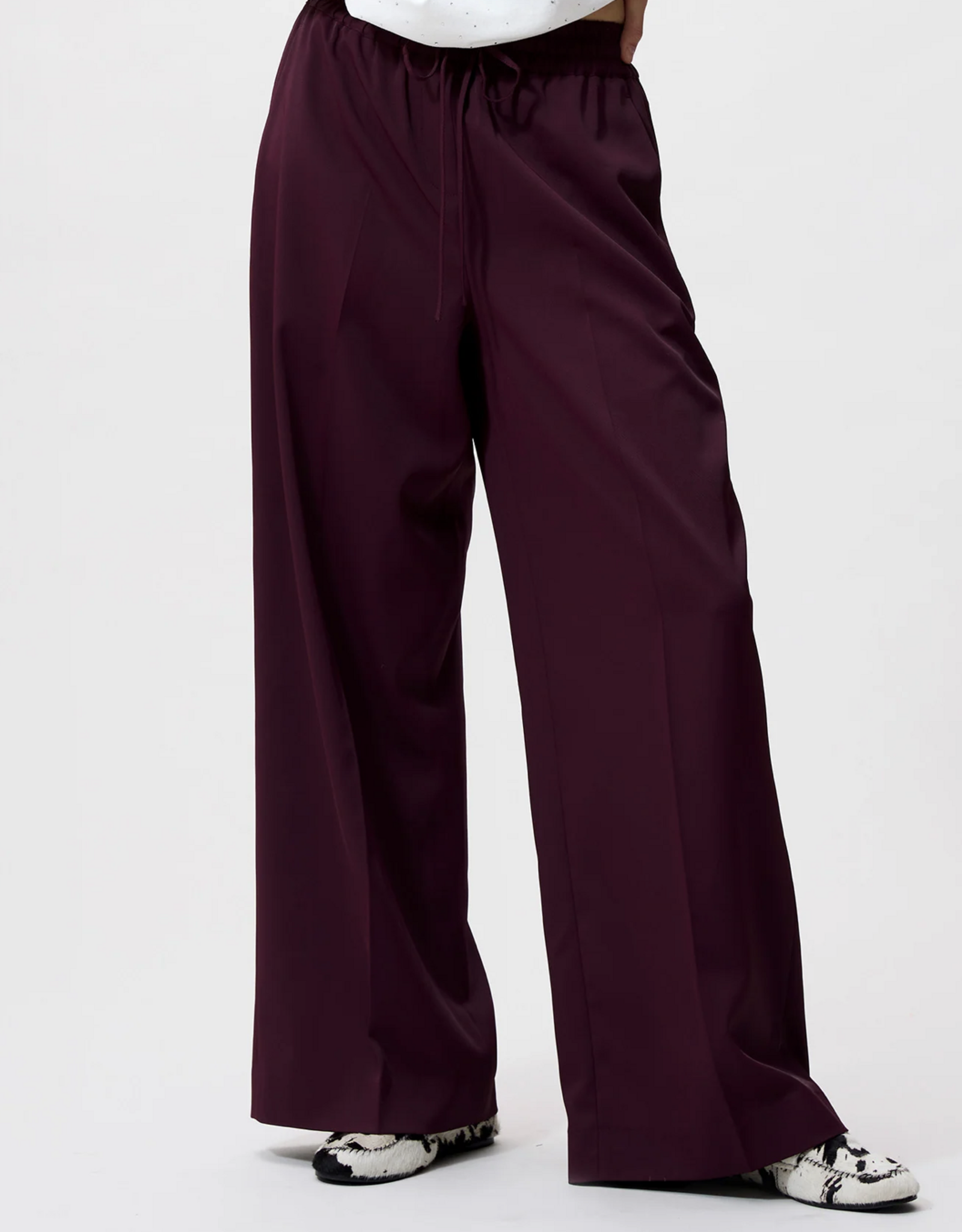 Catwalk Junkie Broek 'Jogger' - Winetasting  - Catwalk Junkie