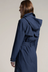 Flotte Trench Met Kap 'Montaigne' - Indigo - Flotte